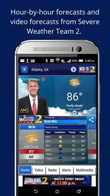 WSB Weather android App screenshot 0